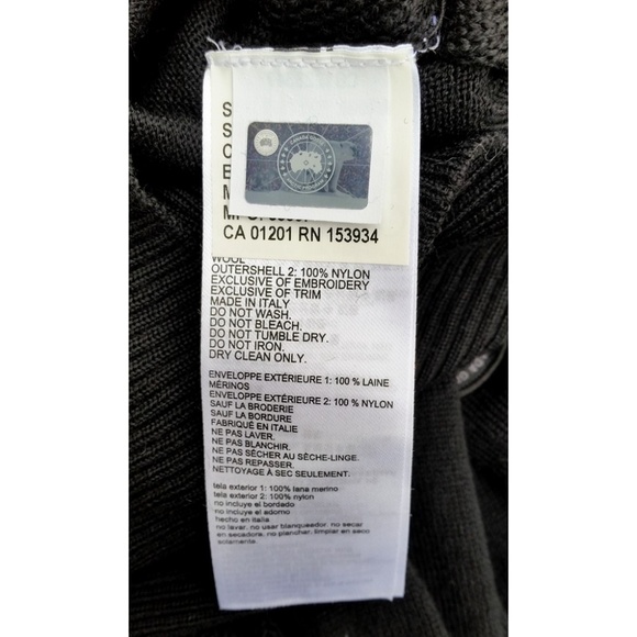 Canada Goose Men's McLeod Sweater NWT Authentic - Picture 6 of 7